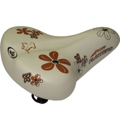 SILLIN HAPPY FLOWERS CREMA fabricado por Selle Monte Grappa