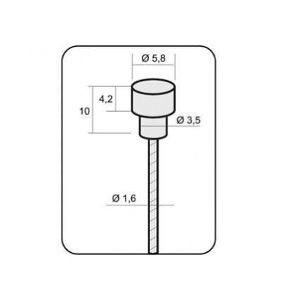 CABLE FRENO CARRETERA PERA fabricado por BMR Bike Selection